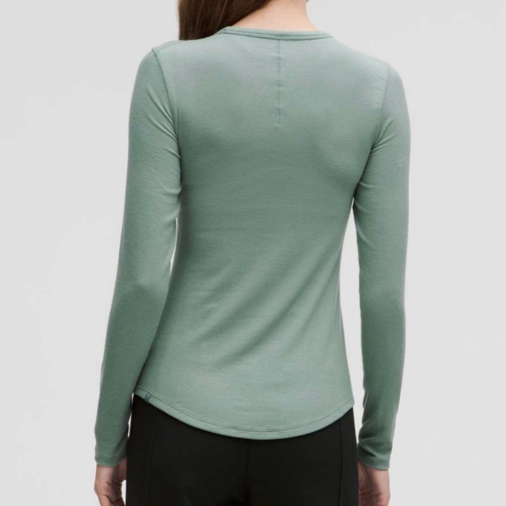 NWT Women's Lululemon Hold Tight Long Sleeve Top Everyday Lux Modern Classic - Picture 2 of 12